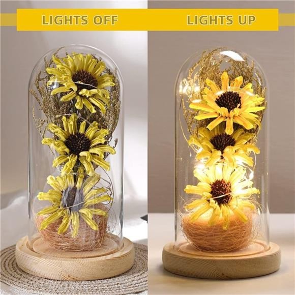 Sunflower Gifts for Women, Mom, Grandma on Birthday, Anniversary, Christmas - Picture 4 of 6